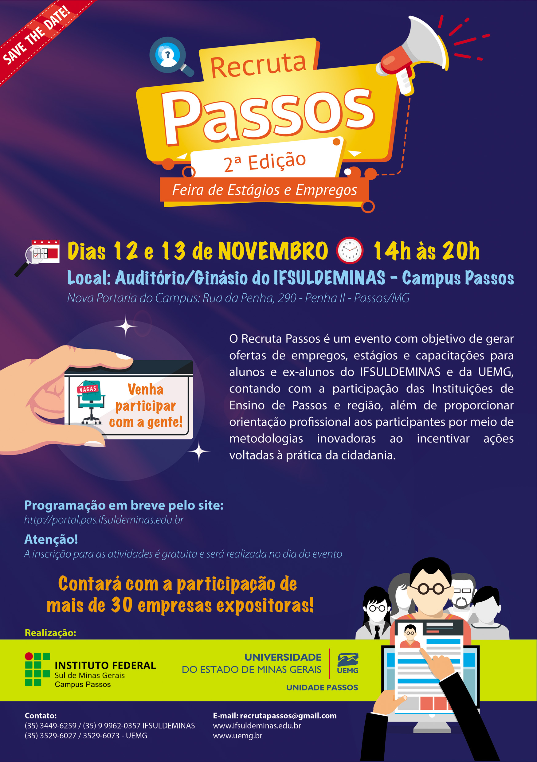Recruta Passos Cartaz 2019
