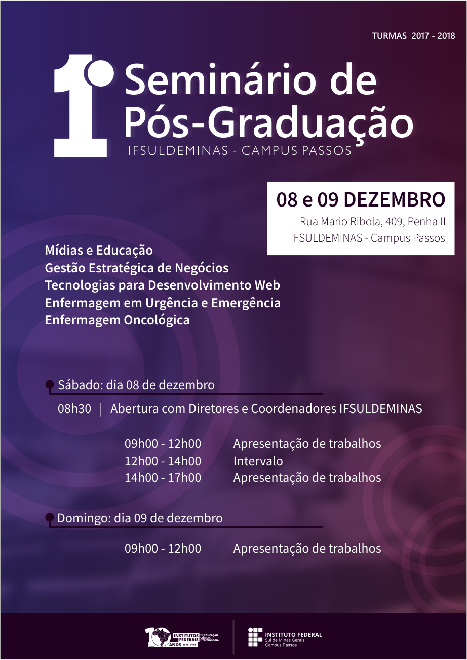 simposio de pos graduaçao
